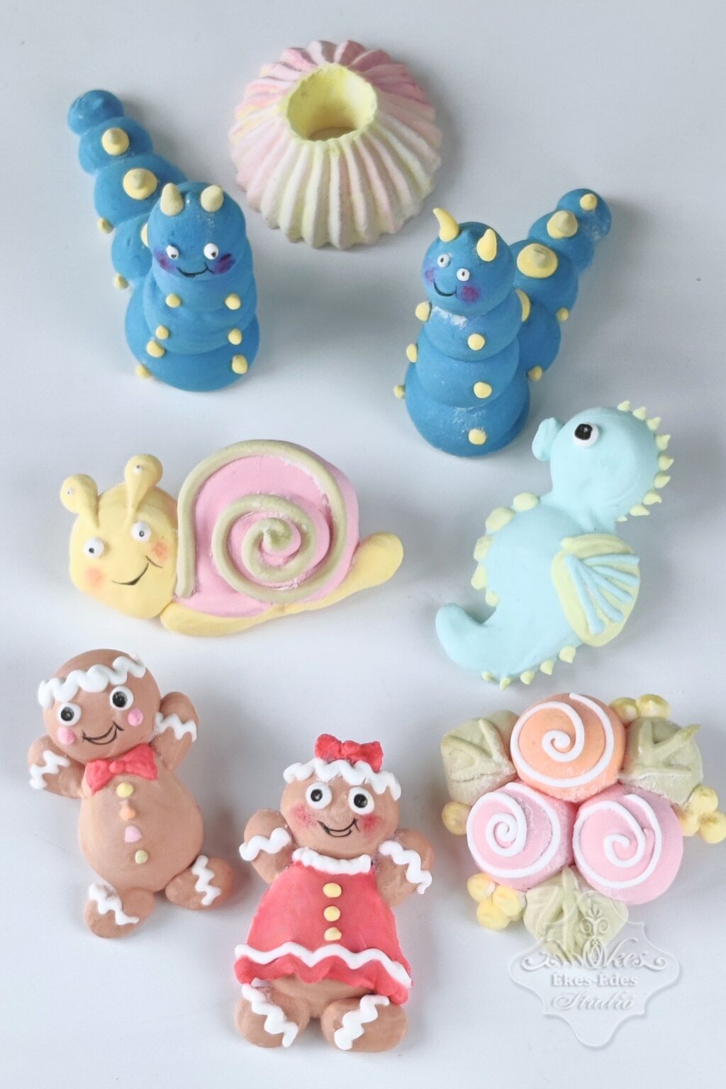 Gyerekek kedvencei lehetnek a színes, kedves pillecukor figurák mézik, virágok, állatkák pillecukorból az Ékes-Édes Stúdió tanfolyamán.