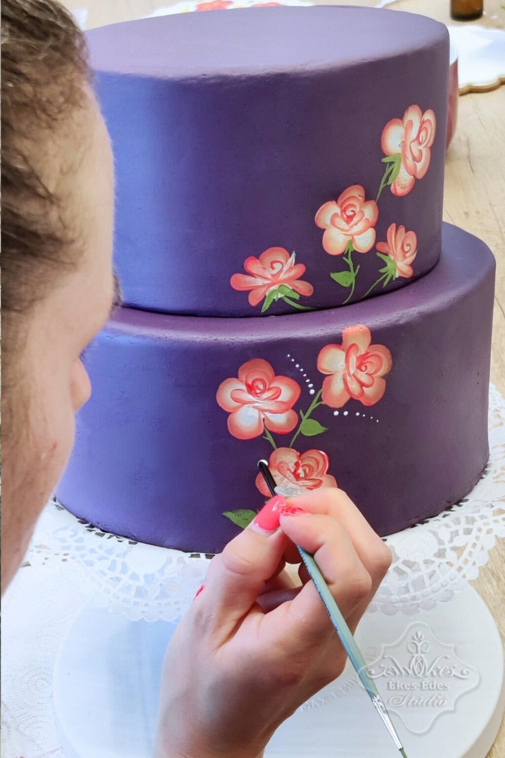 torta-mezeskalacs-gyors-festes-tanulo-lila-torta